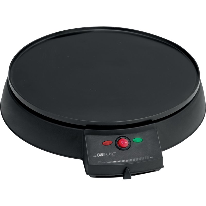 CLATRONIC pancake maker CM 3372, black, 290 mm, 900 watt
